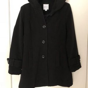 Black coat, size -S
